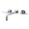 Kingston Brass KS6021DFL Wall Mount Tub Faucet, Polished Chrome KS6021DFL - alternate 1